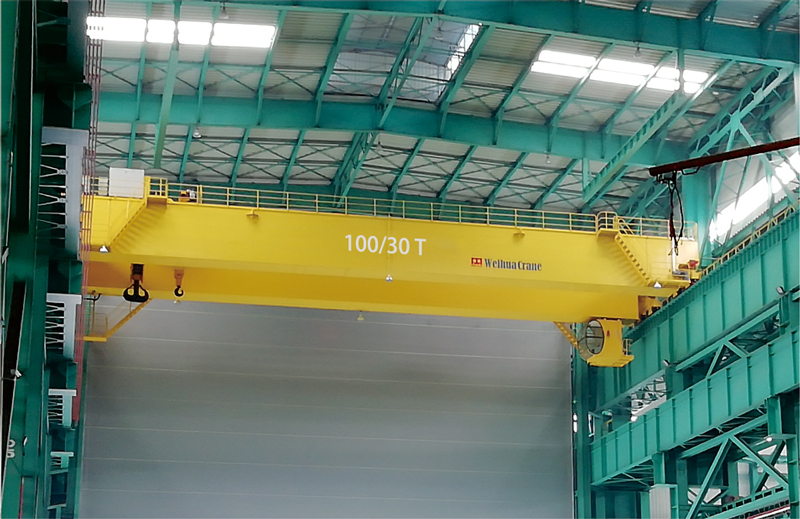 100 ton mostový žeriav