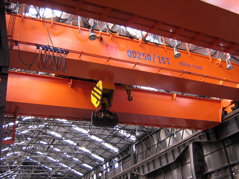 250 Tons Double Girder Overhead Crane With Hoist