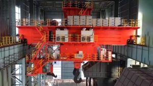 320t casting crane for a steel project in Weihua