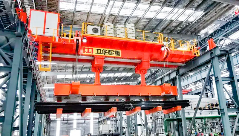 Quenching crane for a project in Weihua