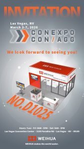 Weihua Crane will be exhibiting at CONEXPO-CON/AGG 2026