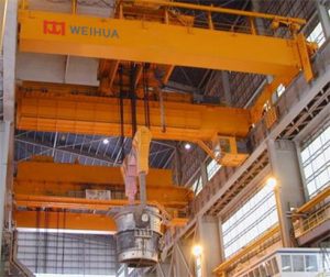 ladle cranes for steel mill