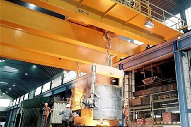 steel mill crane