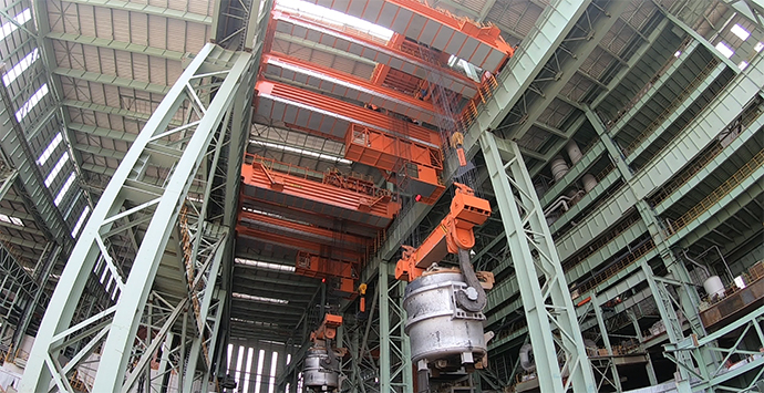 custom designed overhead cranes