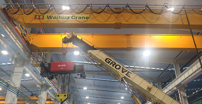 Inštalačné služby mostových žeriavov