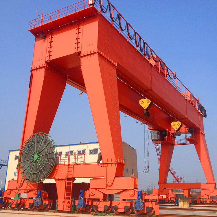 Rail-Mounted Gantry Crane (RMG) for Outdoor Coastal Operation