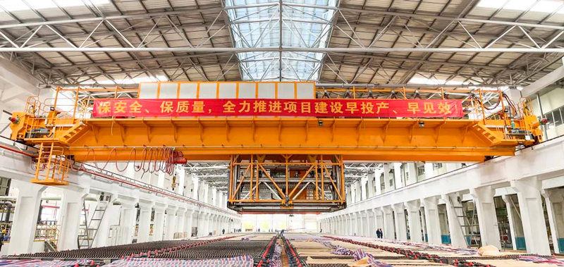 Electrolytic Copper Overhead Crane