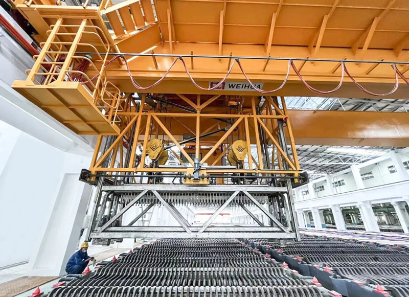 Electrolytic Copper Overhead Crane