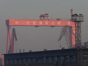 gantry crane for shipyard operations
