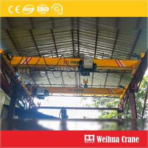 10 tons single girder overhead travelling crane