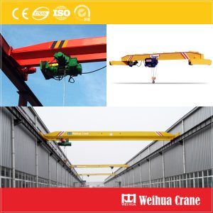 10 tons single girder overhead travelling crane