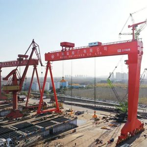 300 tons shipbuilding gantry crane