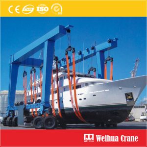 yacht handling crane