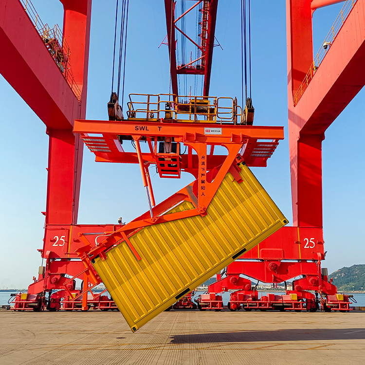 Container Tipping Spreader