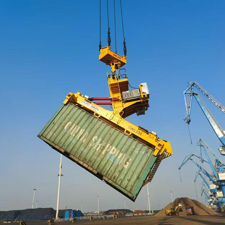 Container Tipping Spreader