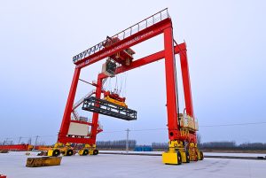 Rubber-Tyred Gantry Crane (RTG Crane)