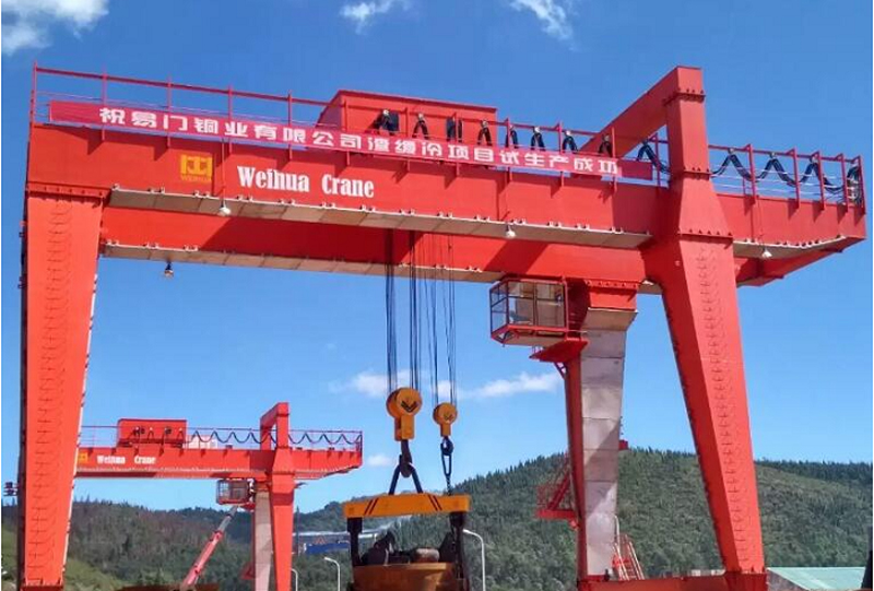 40 Ton Rubber-Tired Gantry Crane (RTG)