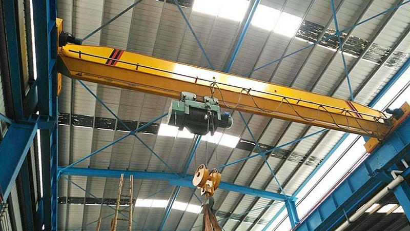 10 Tons Single Girder Overhead Travelling Crane