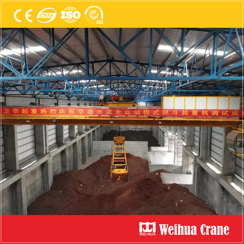 16 Tons Overhead Crane With Grab
