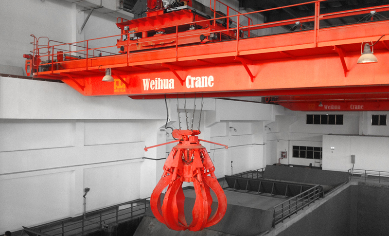 16 Tons Overhead Crane With Grab