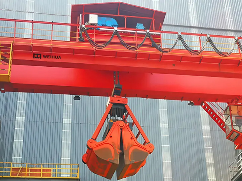 16 Tons Overhead Crane With Grab