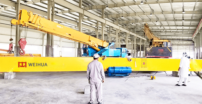 30 ton overhead crane exported to India