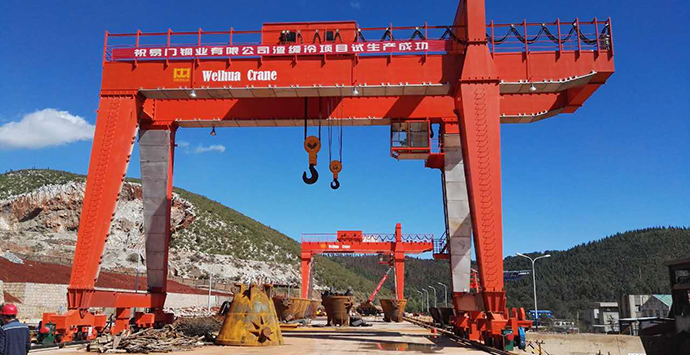 How to use gantry crane?