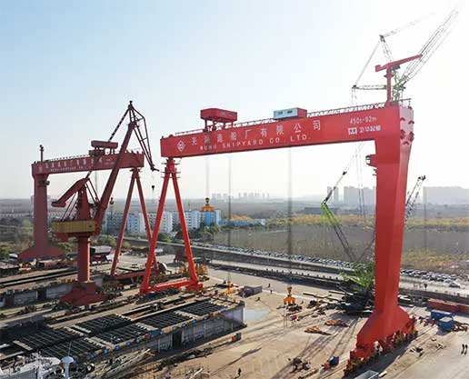 Gantry Crane for Shipyard Operations