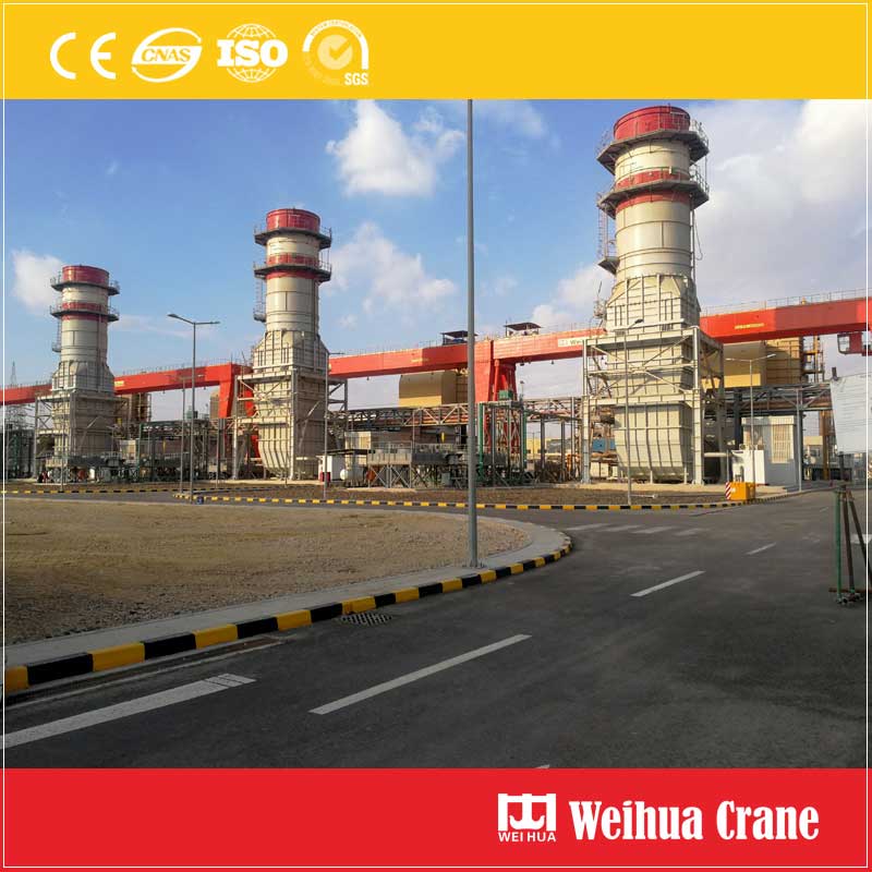 Egypt FEM standard double-girder gantry crane delivered for use