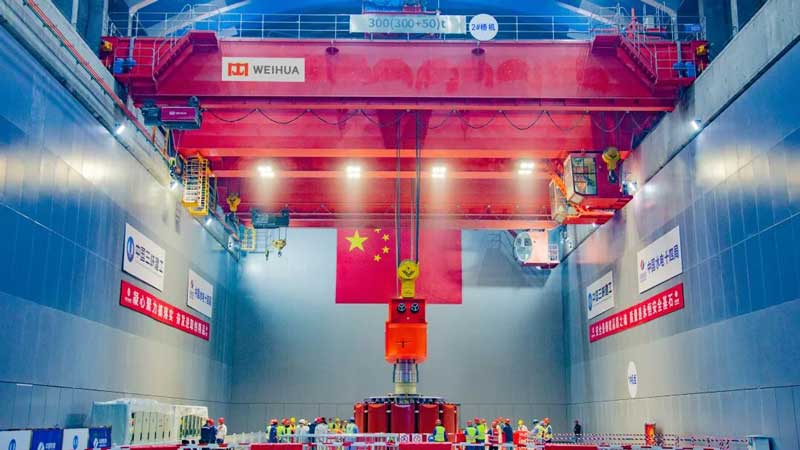 Weihua Pumped Storage Main Plant·Double-mounted Crane