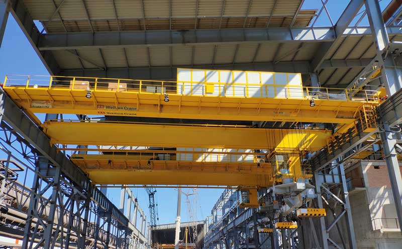30 tons double girder EOT crane