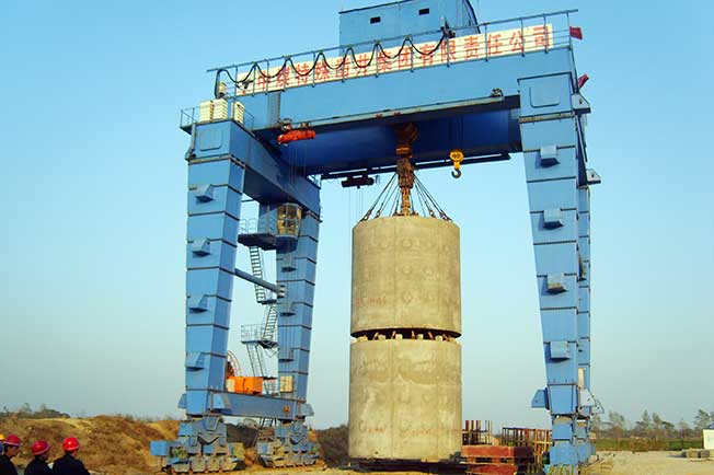 gantry crane for construction site