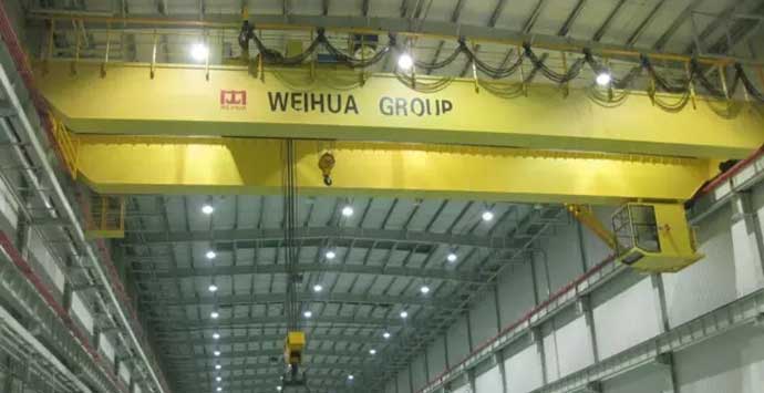 25 tons double girder overhead crane exported to the United States