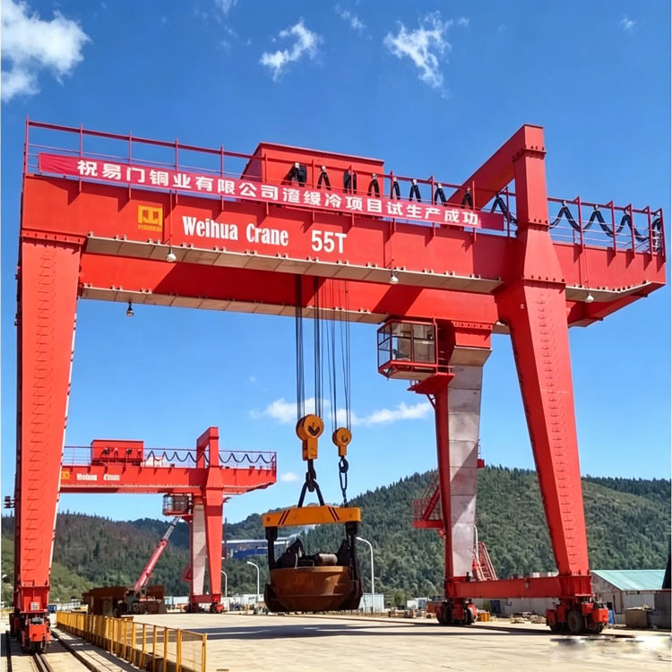55 Tons Double Girder Gantry Crane