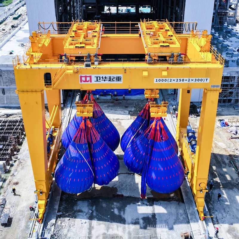 gantry crane load test procedure