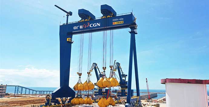 gantry crane load test procedure