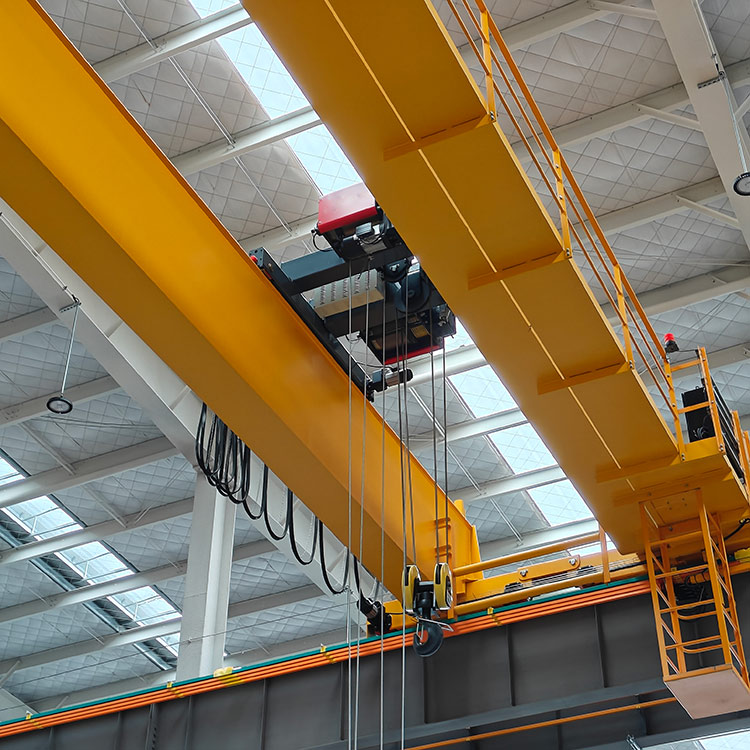 20/10 Ton Double Girder Overhead Crane With Electric Hoist