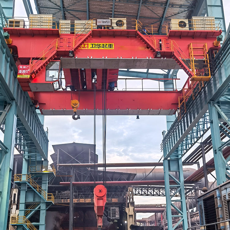 250 Ton Scrap Charging Overhead Crane