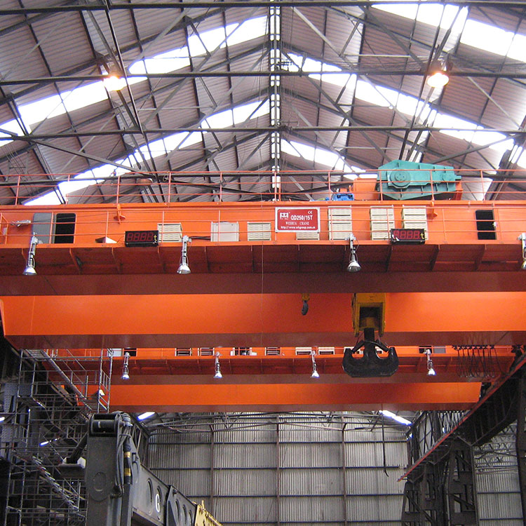250 Ton Scrap Charging Overhead Crane