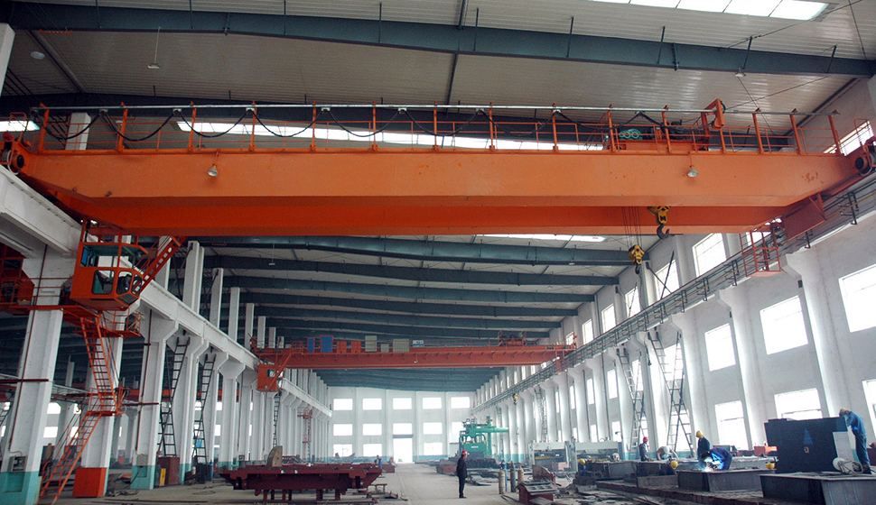 28/5 Ton Double Girder Overhead Crane Exported to Russia