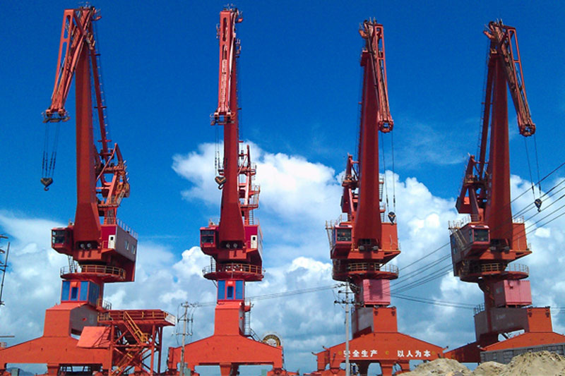 18 ton single jib portal crane