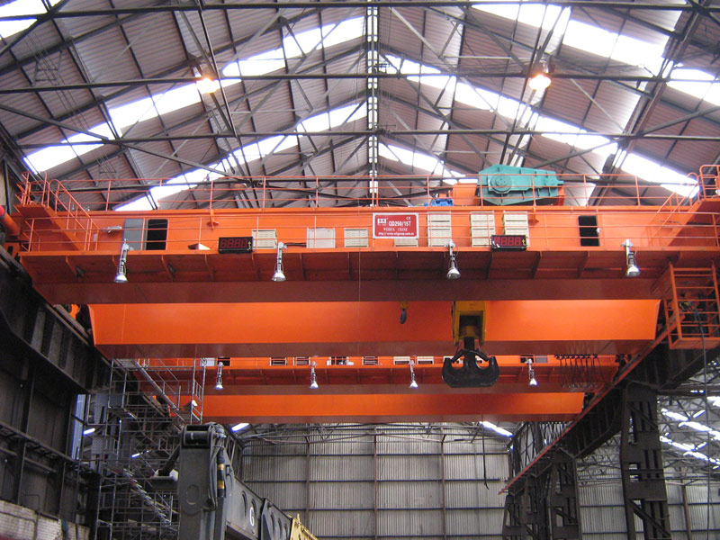 250 Ton Scrap Charging Overhead Crane