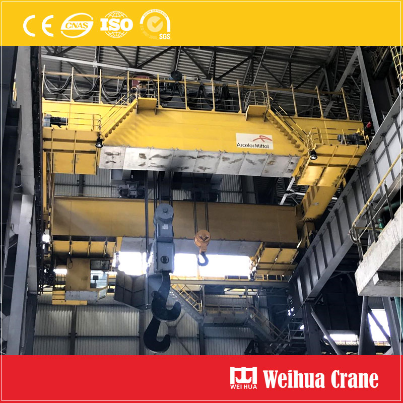 250 Ton Scrap Charging Overhead Crane