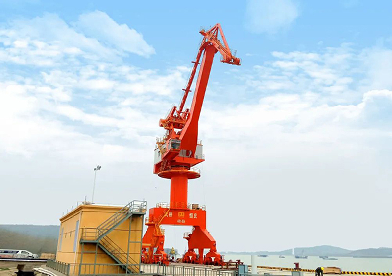 single jib portal crane