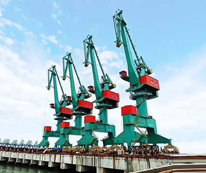 single jib portal crane