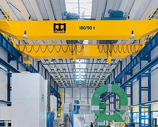 Overhead crane for stamping die handling
