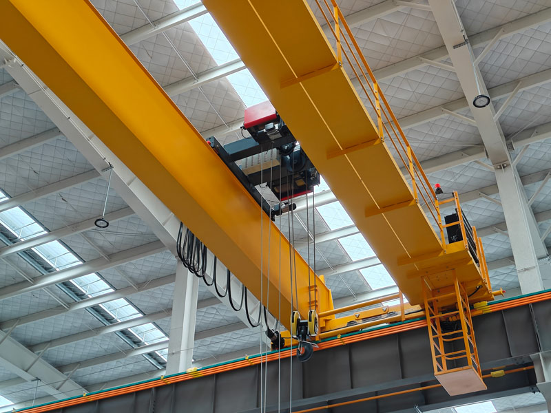 double girder overhead crane with 16 ton explosion-proof electric wire rope hoist