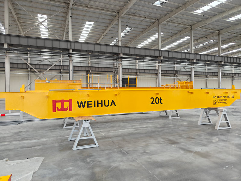 two sets of 20 ton double girder overhead eot cranes exported to Vietnam