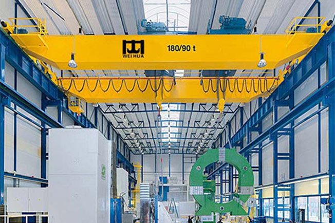 Overhead crane for stamping die handling