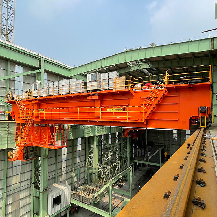 400 Ton Ladle Crane | Heavy Duty Metallurgical Overhead Crane for Steel Mill